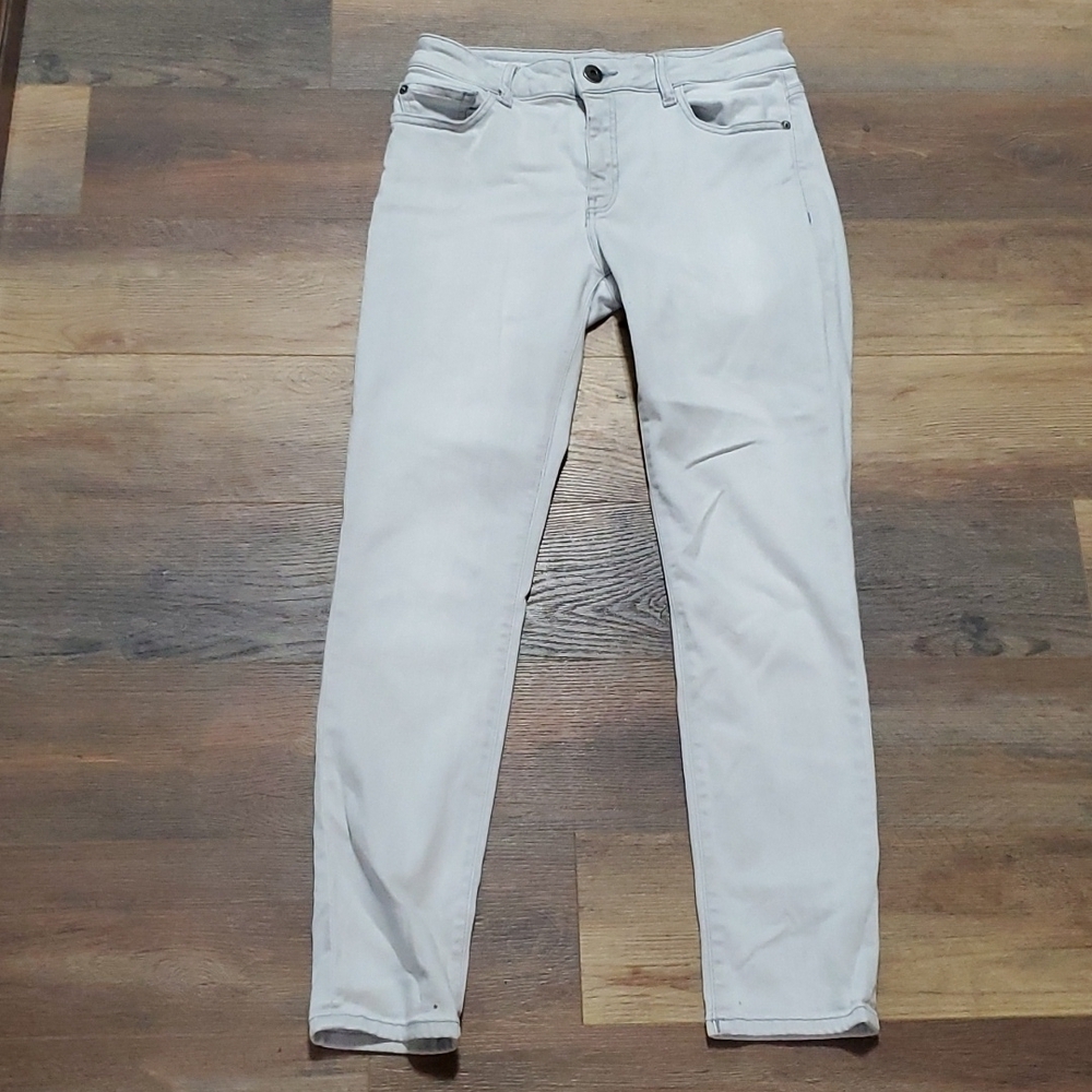 DL1961 Margaux Faulkner grey instasculpt skinny ankle jeans